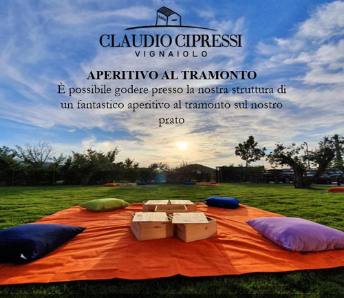 Prenotazione aperitivo al tramonto - Claudio Cipressi