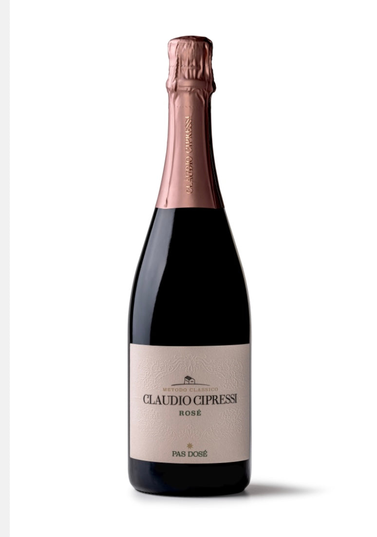 Claudio Cipressi Metodo Classico - Rosè - Pas Dosè